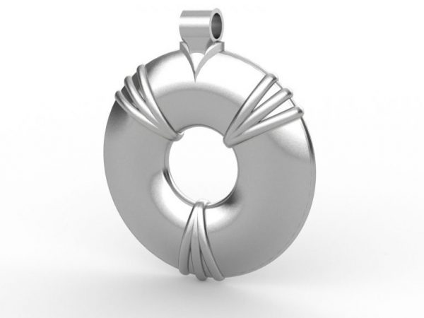 Aulterra EMF Energy Silver Pendant